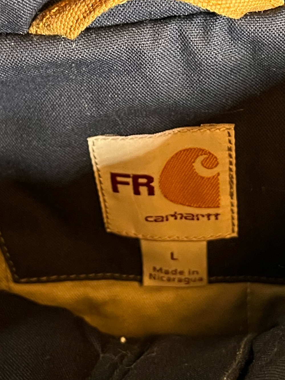 Carhartt Fire-Resistant Quick Duck Insulated Vest Men's, Like New. LARGE - Picture 5 of 13
